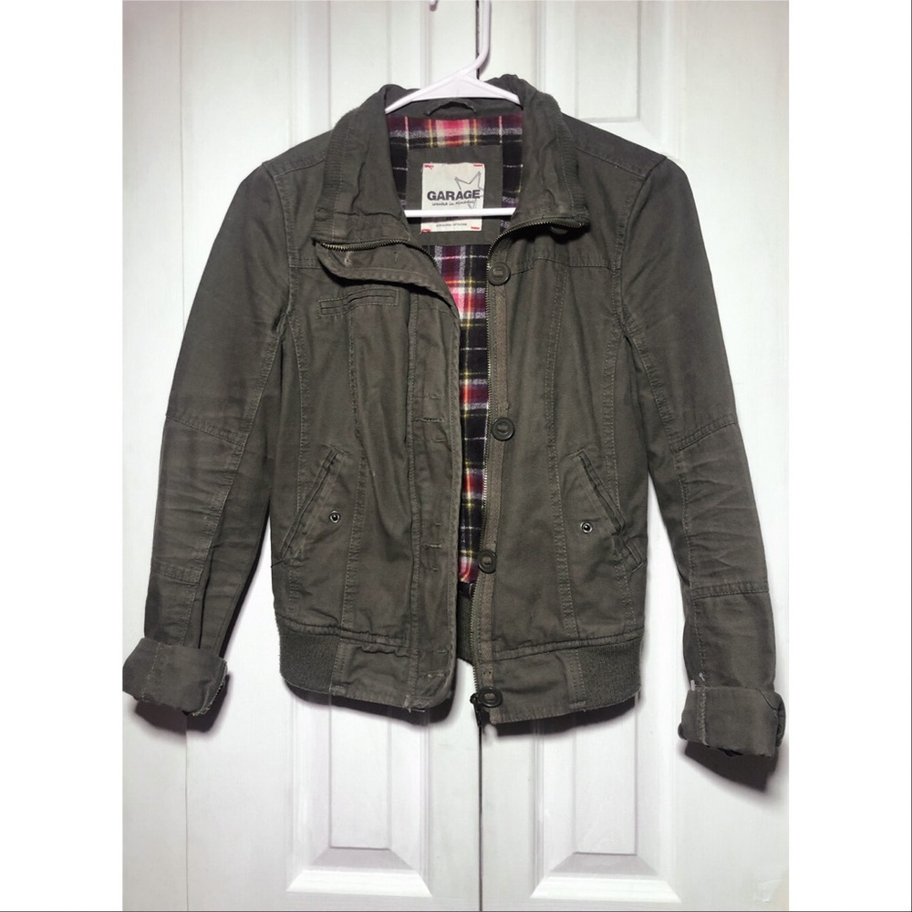 Garage Clothing Green Army Jacket